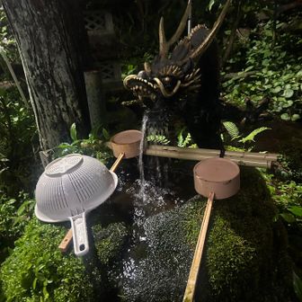 手と口を清めました
そして祈りました🙏