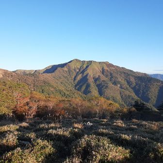 朝の三嶺　最高です