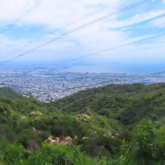 風吹岩 到着