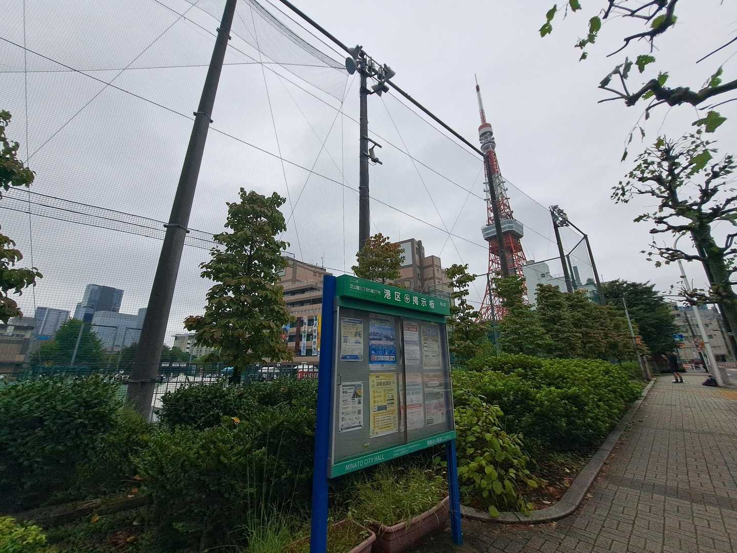 芝公園を通って行くつもりが、
🗼が見える方に吸い寄せられ👣
