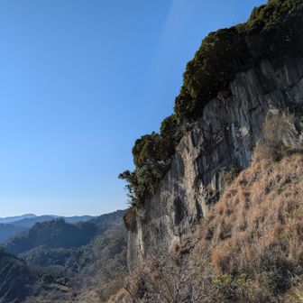 小鋸山の下をトラバースして抜けたところがチバンドキャニオン