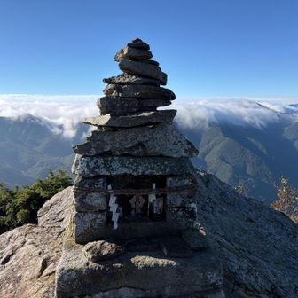 30分で笠ヶ岳⛰️登頂‼️ 