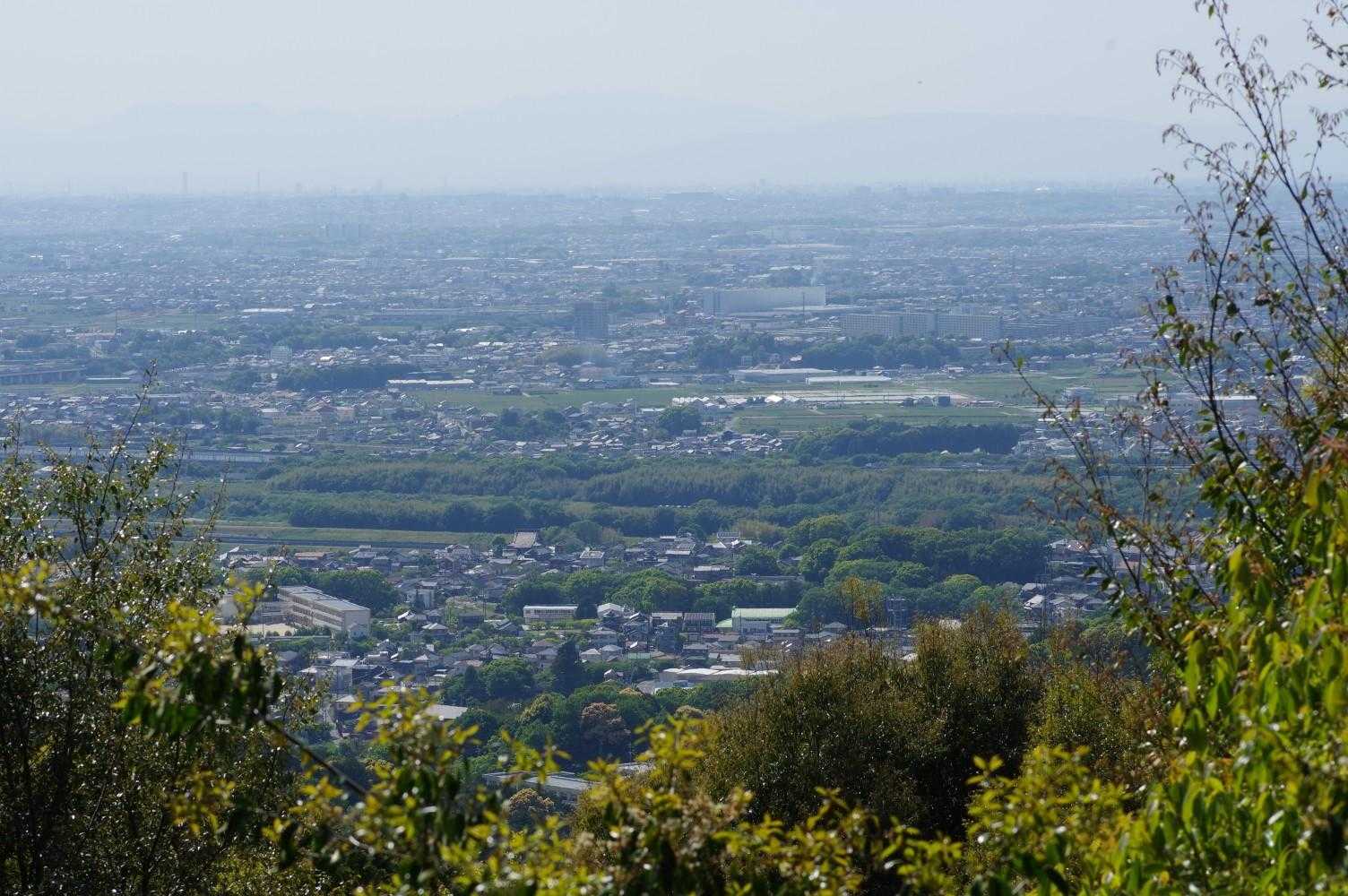 展望台から豊田市内