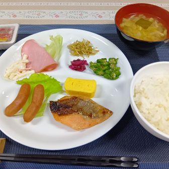 朝食
2日目の元気の源😊
今日も1日がんばれます
