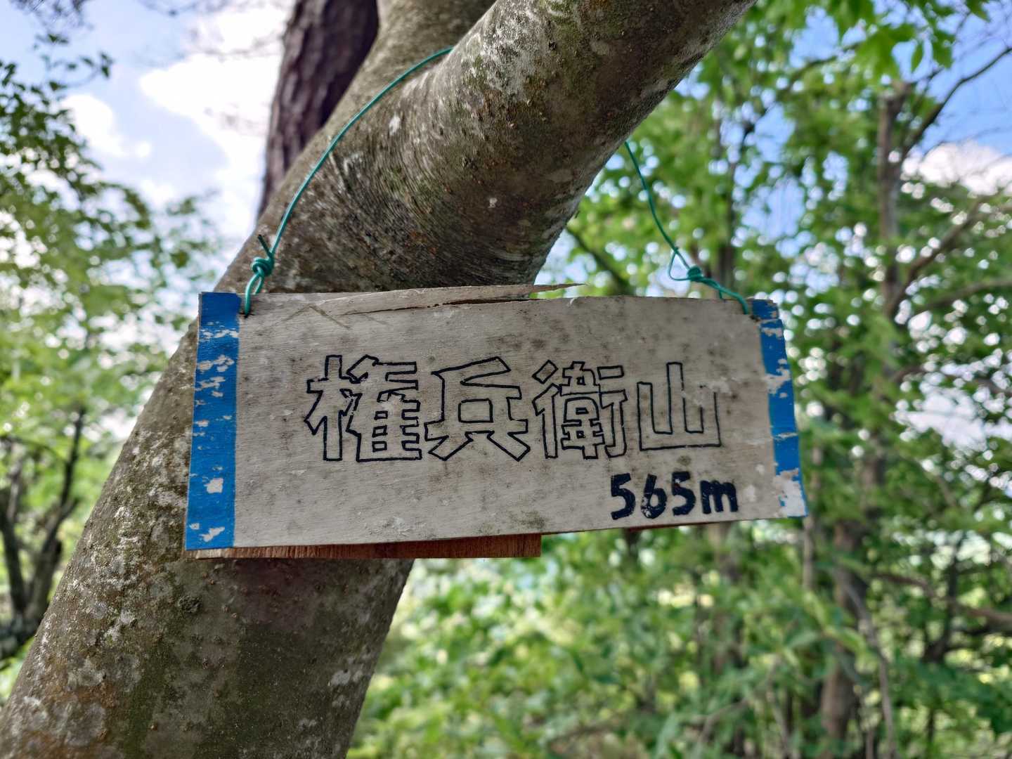 南登山口-鎌倉寺山 南峰-鎌倉寺山-牛岩登山口 周回コースの写真