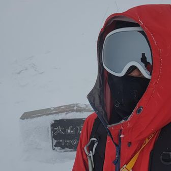 取り敢えず山頂😄