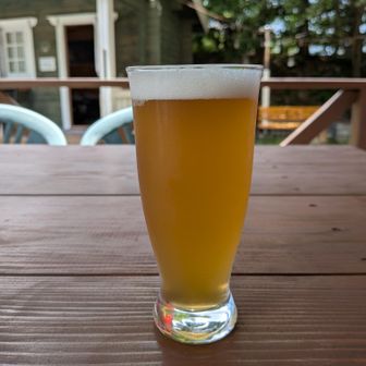 下山後は星空生ビール