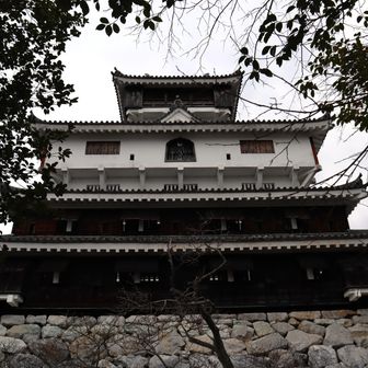 立派な岩国城🏯
下からはとっても小さく見えます。登ってみないとわからないですね。