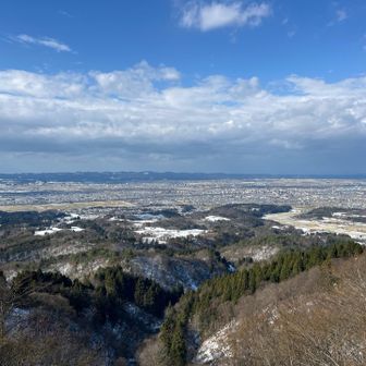 今日は佐渡や上越のお山も雲隠れ