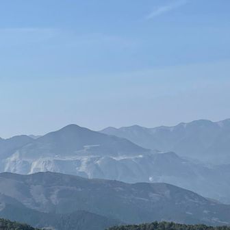 大霧山からの武甲山⛰️