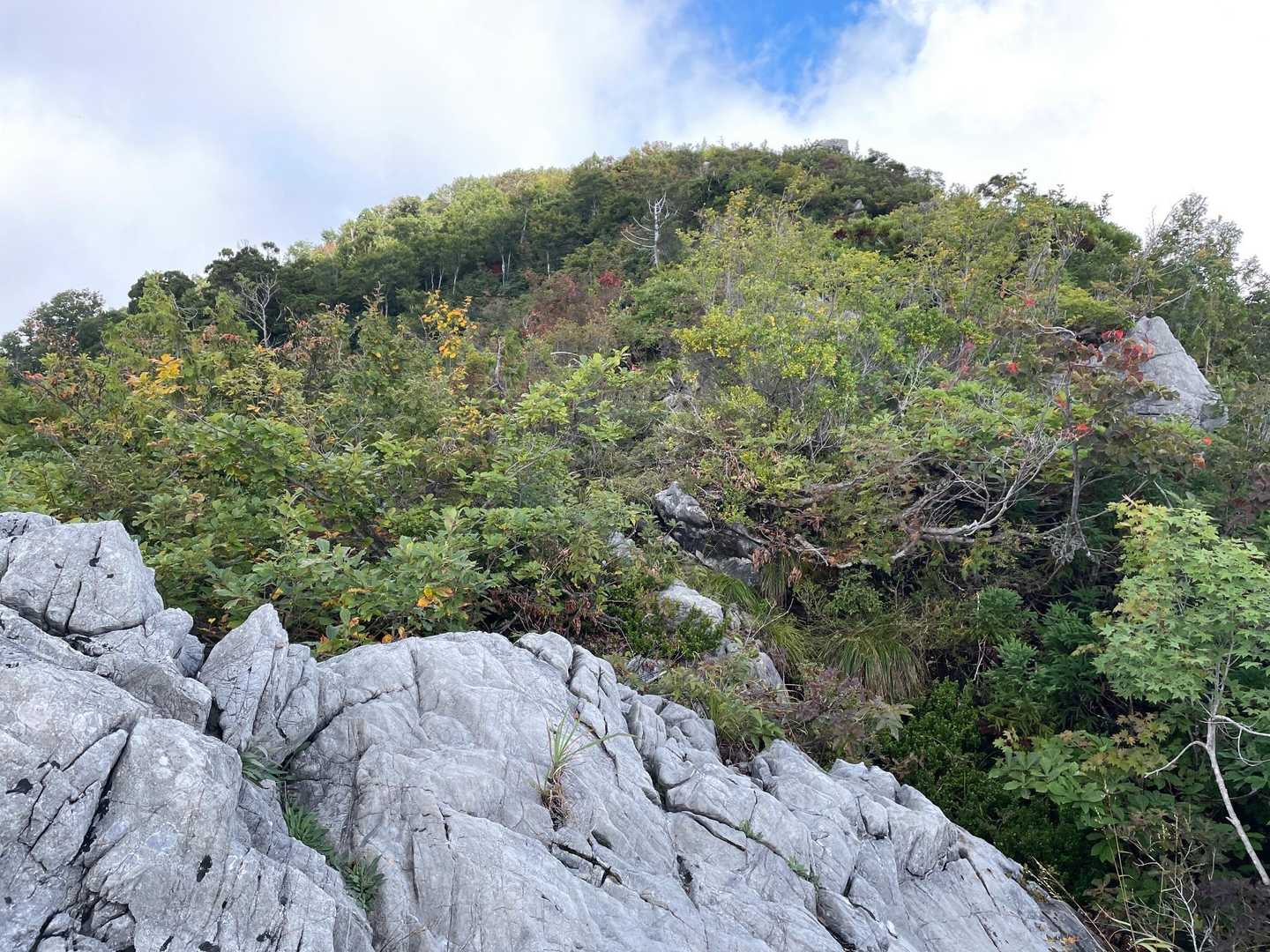 竜護の尾根