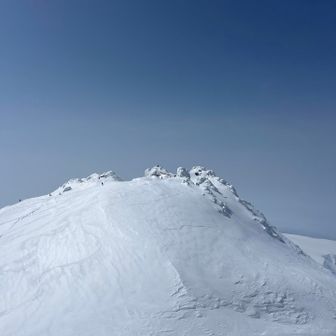 七高山からの新山