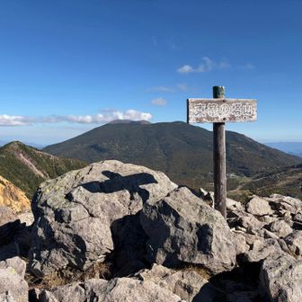 東篭ノ登山山頂
