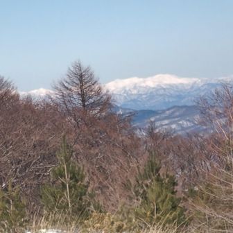 浅間山・黒斑山・篭ノ登山 北に谷川岳、西からの谷川は扇を広げたように見えます🪭