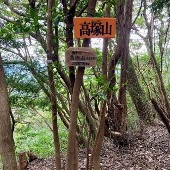 山頂に着きました⛰️ ショートカットルートの方が少し到着早そうです👍(あくまでも歩き同士で比べればで、走って上ればメインルートが早い可能性もあり❓)

ここで用事第2弾を片付けます