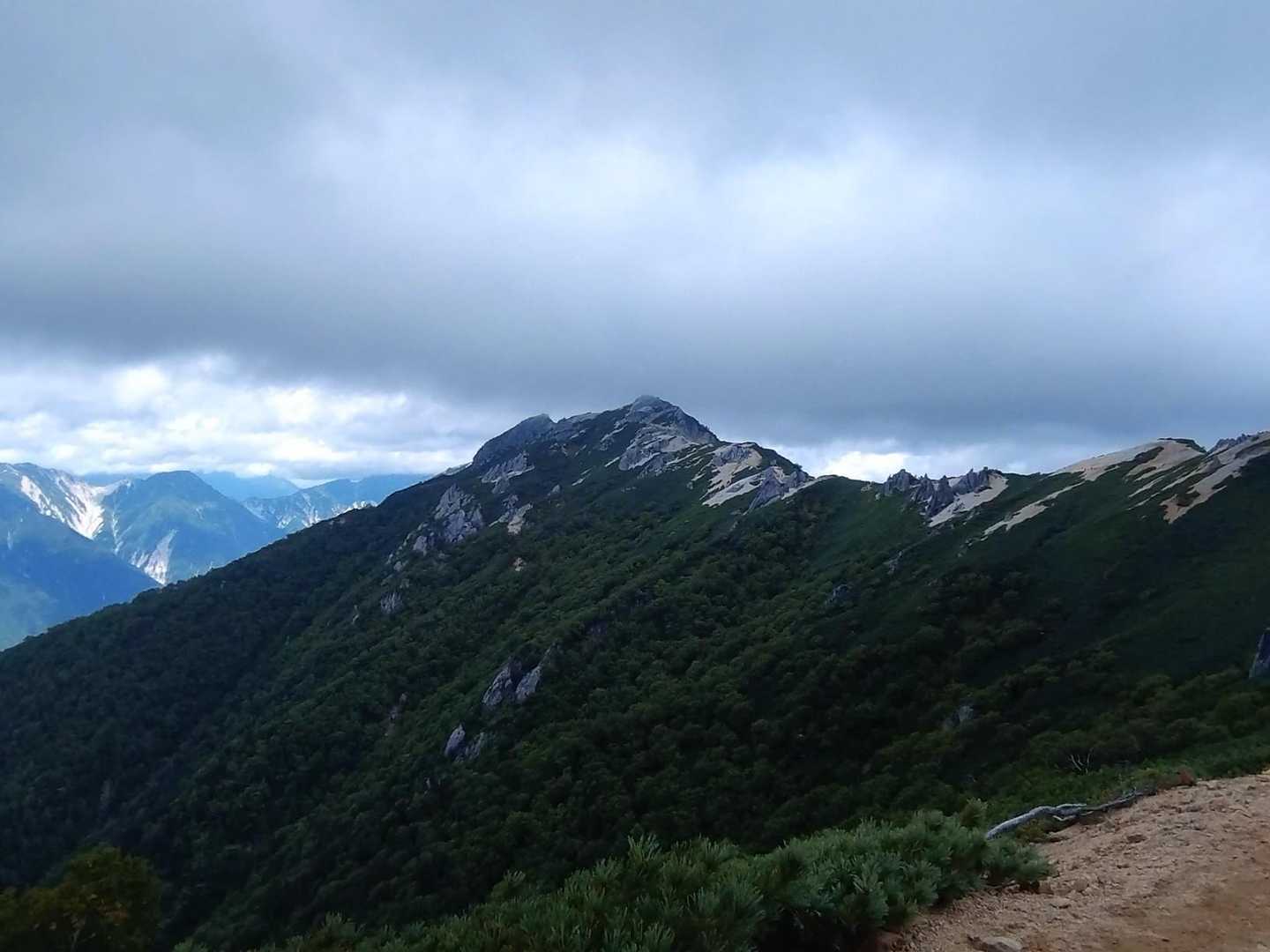 燕岳登山口-第1ベンチ-第2ベンチ-第3ベンチ-富士見ベン 縦走コースの写真