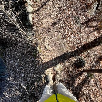 少しだけ御前山方面へ降りてみました