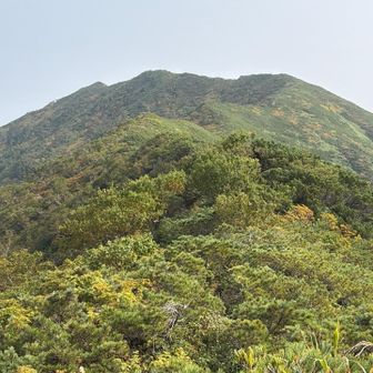 イドンナップ岳はどれ？
一番左のとんがり…マジー？遠いー😩