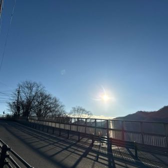 いいお天気だ。日向はポカポカ。でもまだ気温低いので、つま先が感覚無い🥶