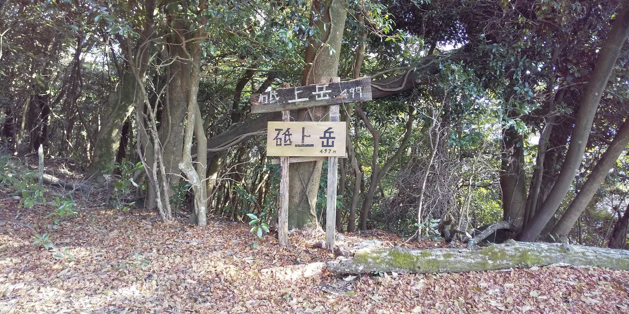 砥上岳登り口-砥上岳 往復コースの写真