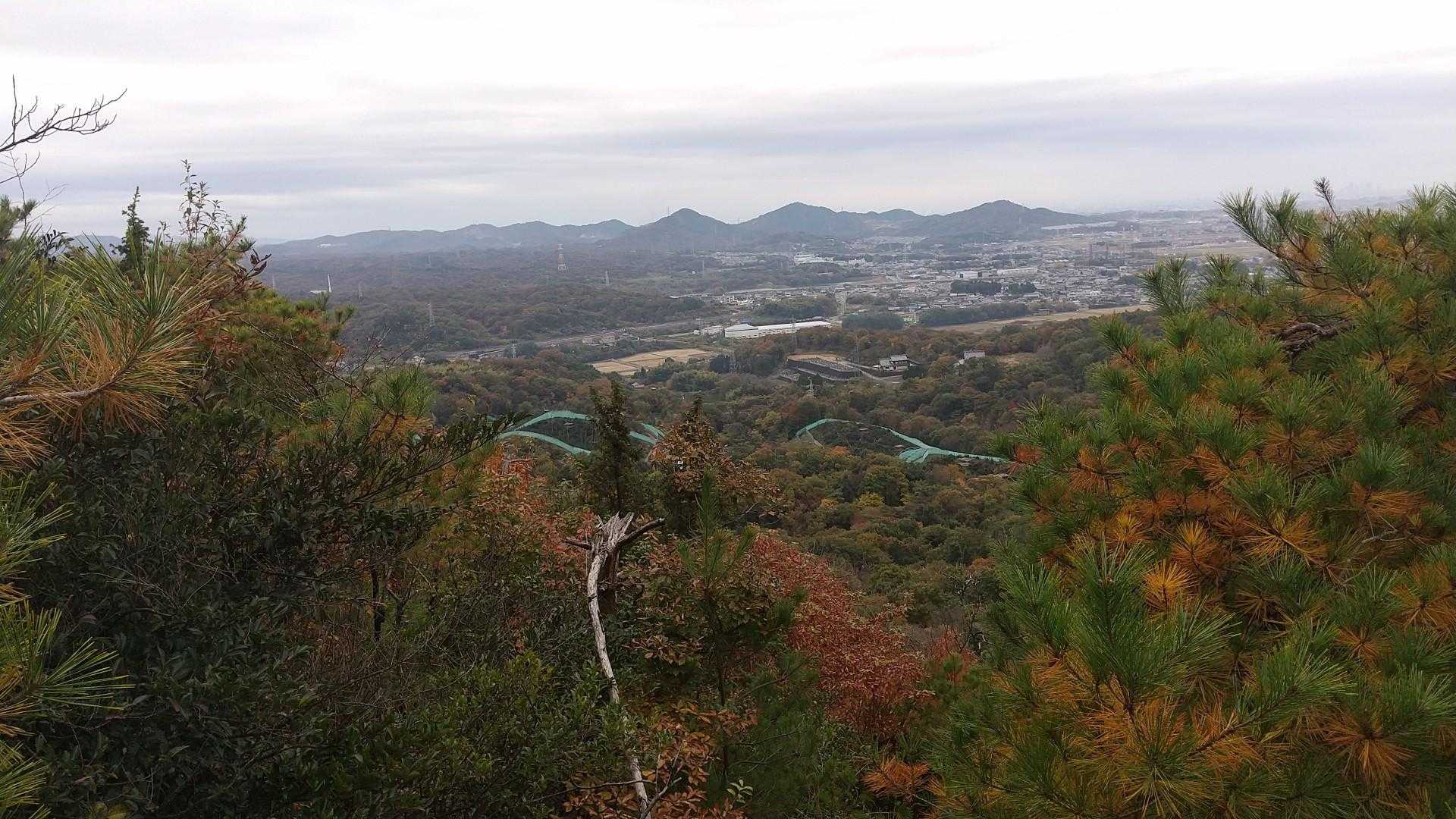 尾張三山＋楽田山👀