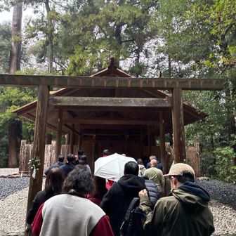 順にお詣りします