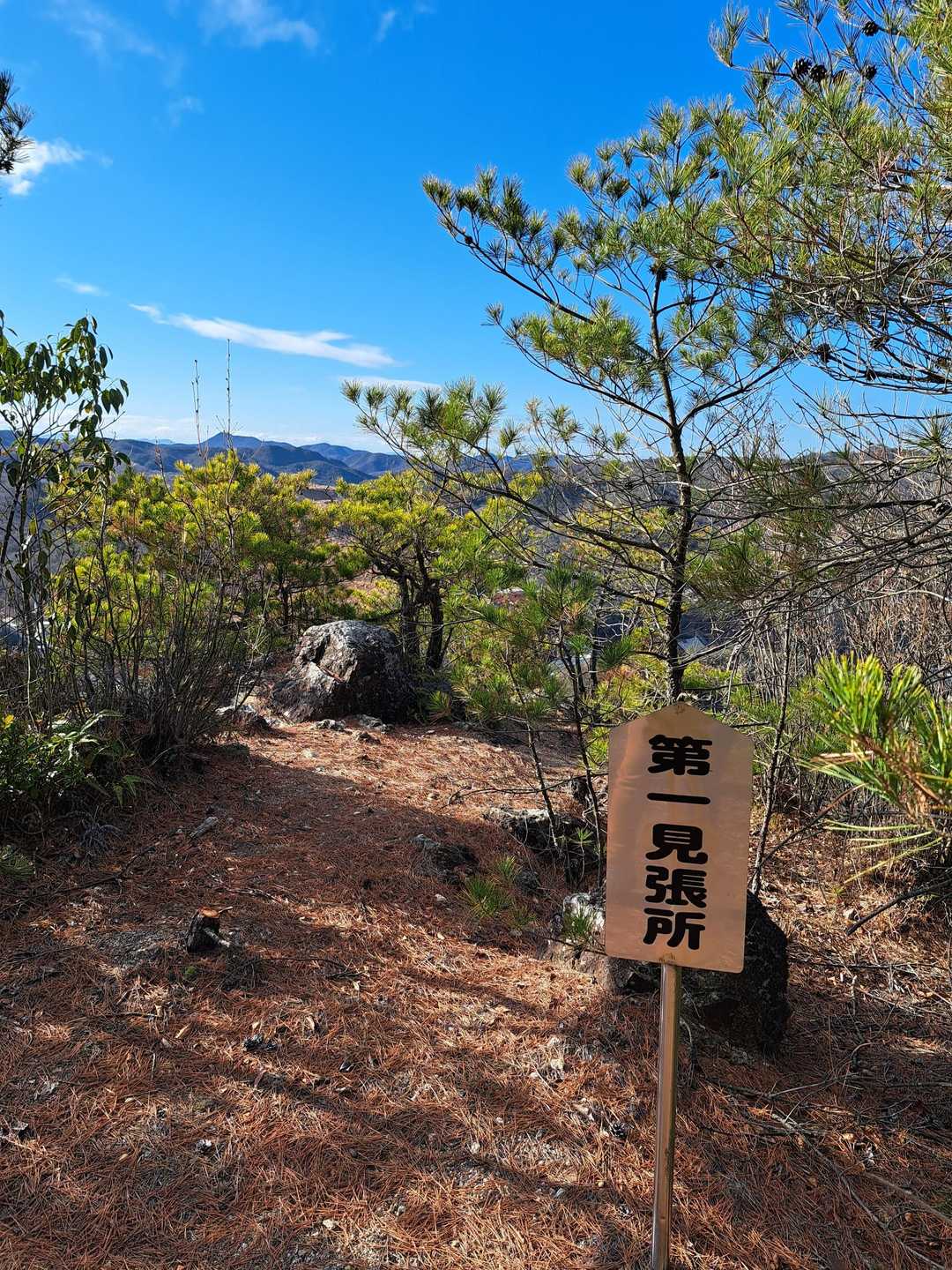 三石駅-三石城登山口-城山-天王山-城山登山道舟坂入口-靇 周回コースの写真
