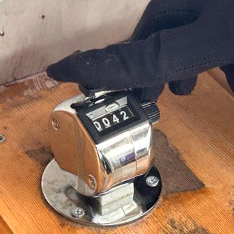 登山者カウンター
正月にリセットした。