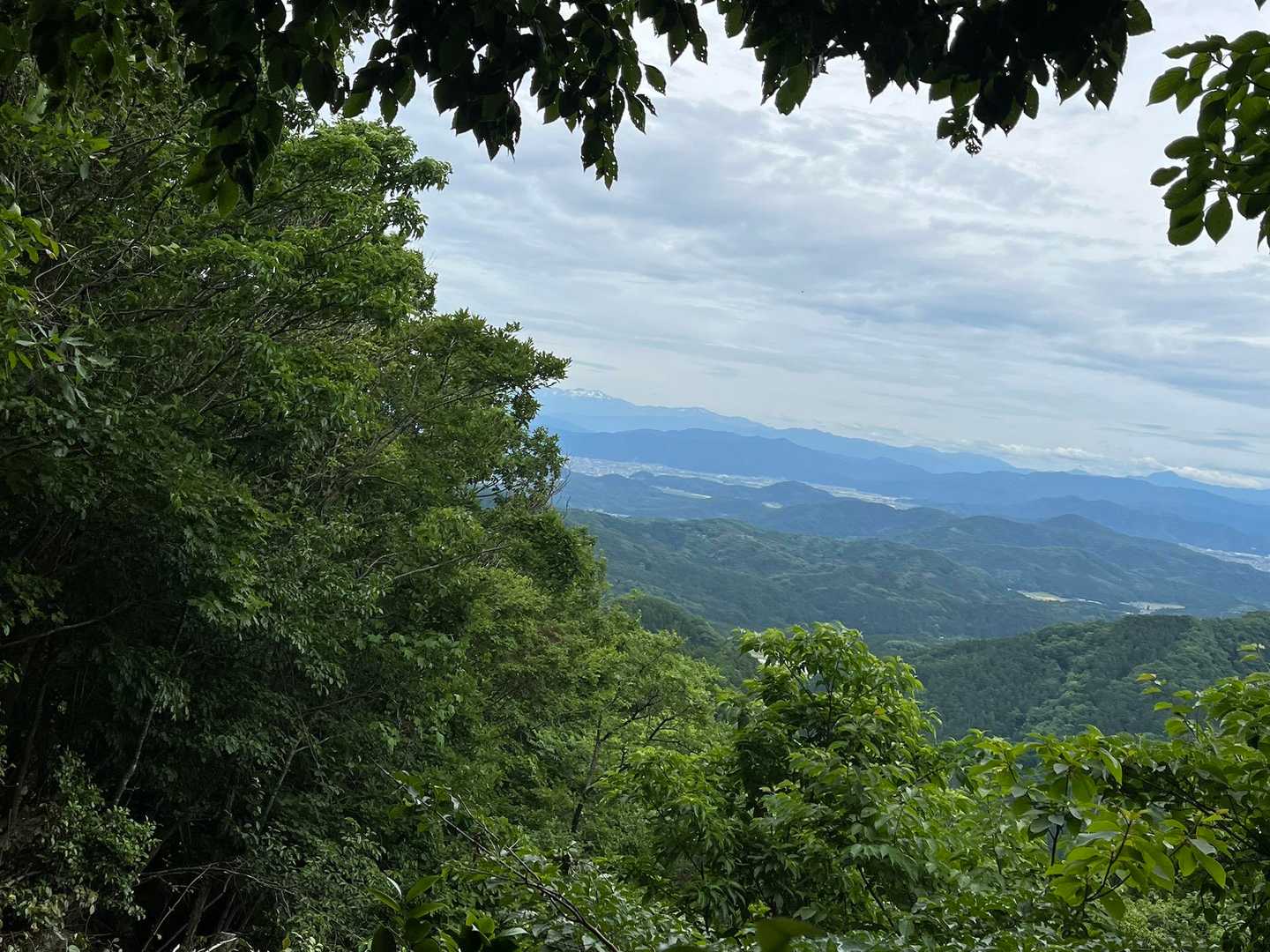 白山見えてる