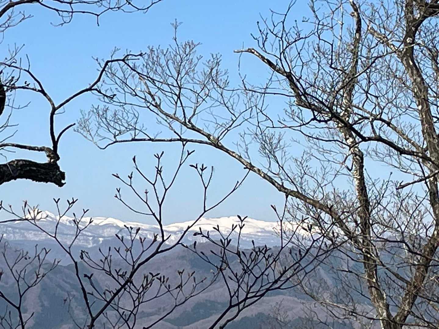 遠くに船形連峰👀
