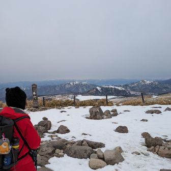 霧ヶ峰・車山・大笹峰 煙っているが綺麗です