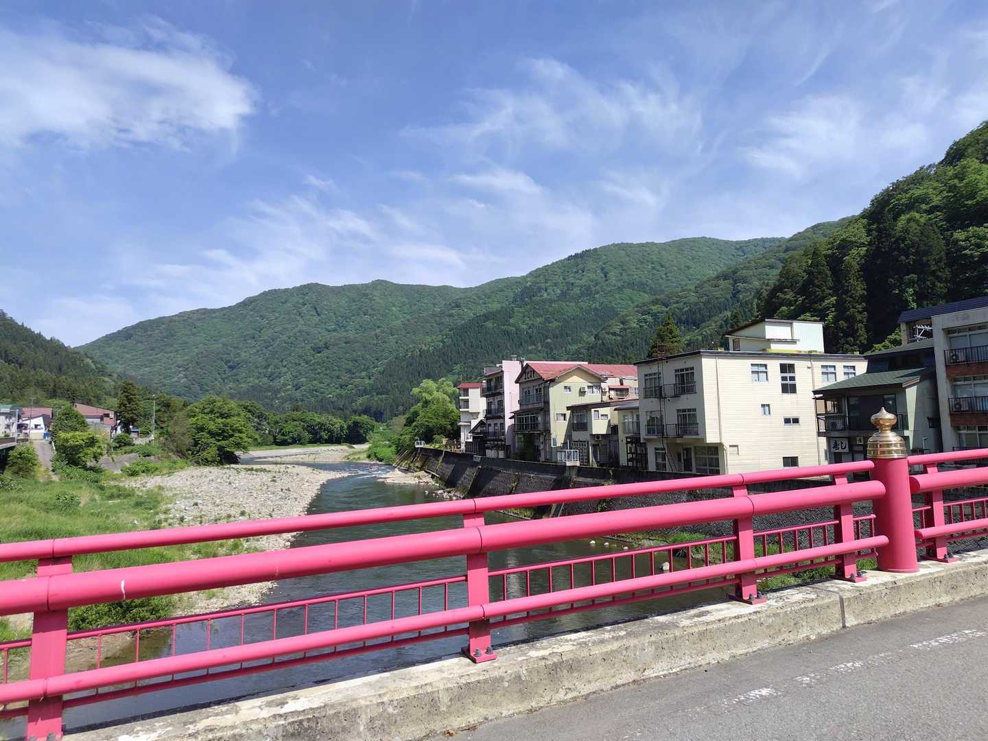 瀬見温泉♨️温泉街