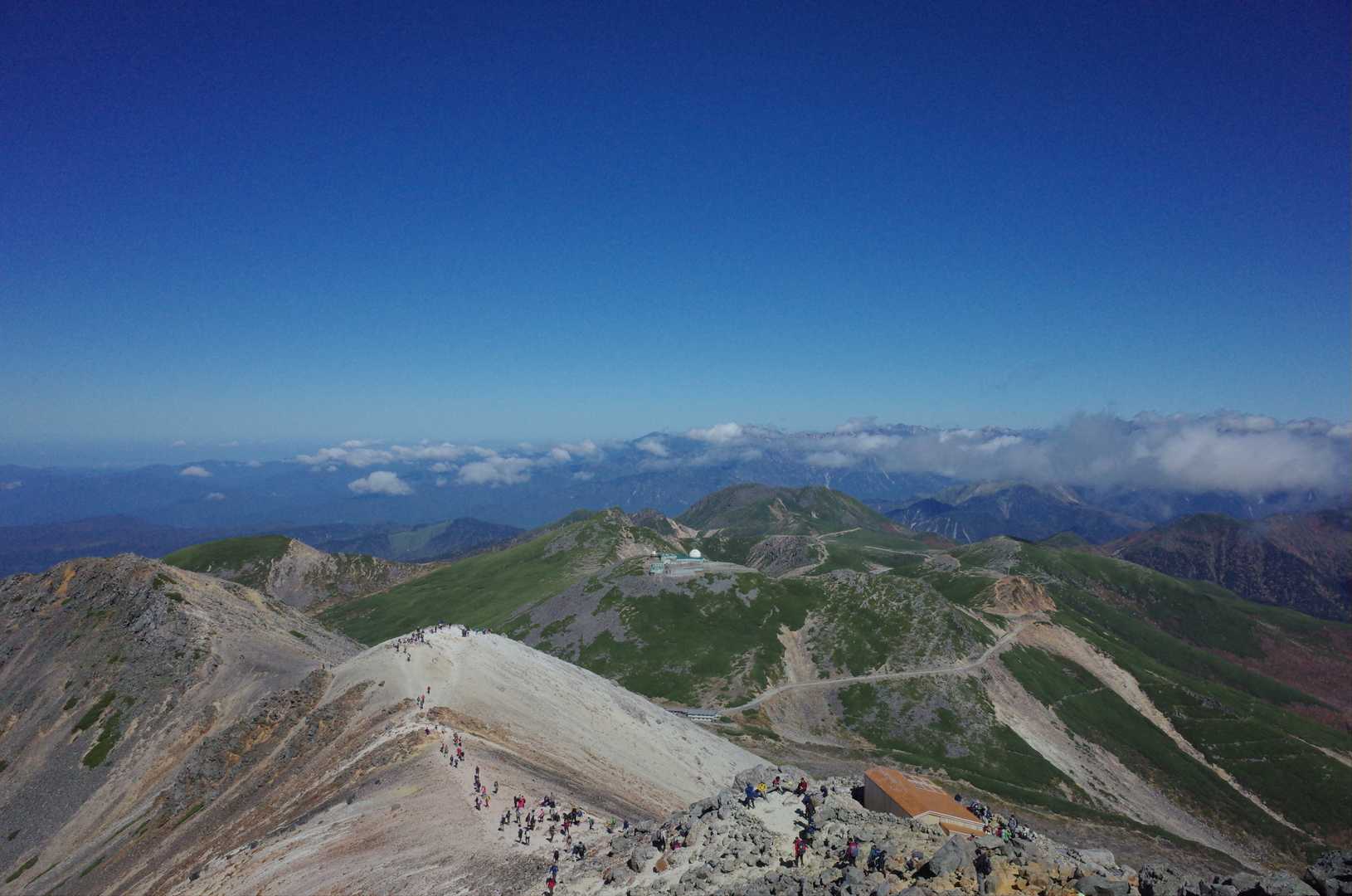 三本滝バス停-剣ヶ峰口-乗鞍岳 往復コースの写真