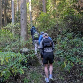 市位さんのグループと、竜ヶ滝登山口手前で合流😊