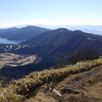 芦ノ湖と駿河湾