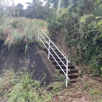 登山道終わり