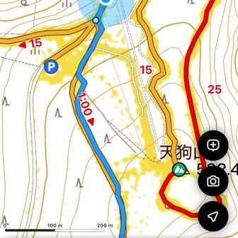 めっちゃ我慢して道なりに進みました！
えらい！
私えらい！！