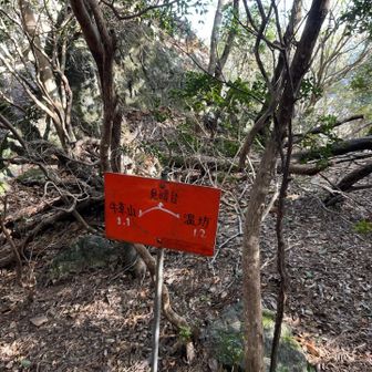 行場ピークは帰りに寄ります
ここにも見晴岩