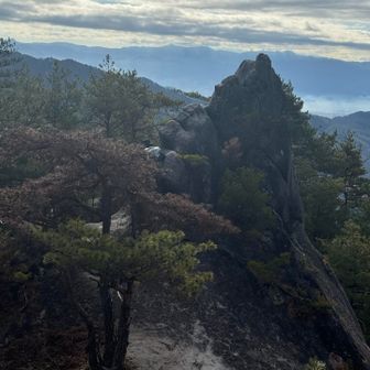 白山展望台からのながめ
