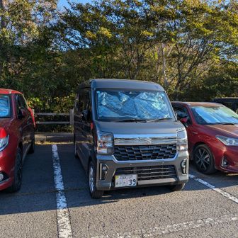 ただいま相棒！
よし 帰ろう(๑•̀ㅂ•́)و✧

地元民は、沼ッ原湿原駐車場から登りましょう！

と、思うのは俺だけか？