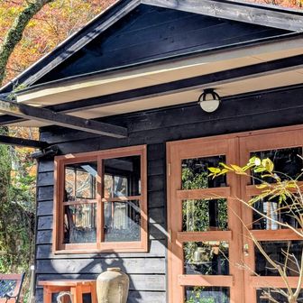 JAZZ喫茶はなれ家は、休みでした。
柴犬クーちゃんいませんでした。