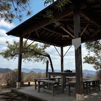 高尾山の展望所