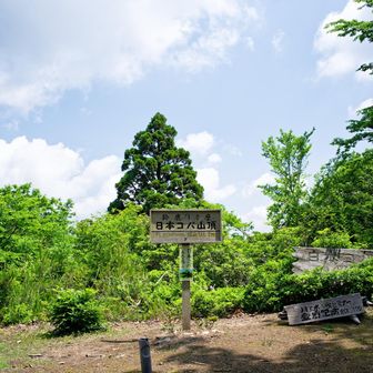 山頂は展望ありません