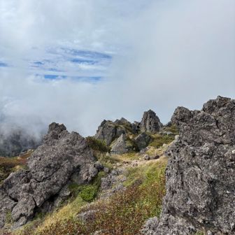 妙高山頂景色