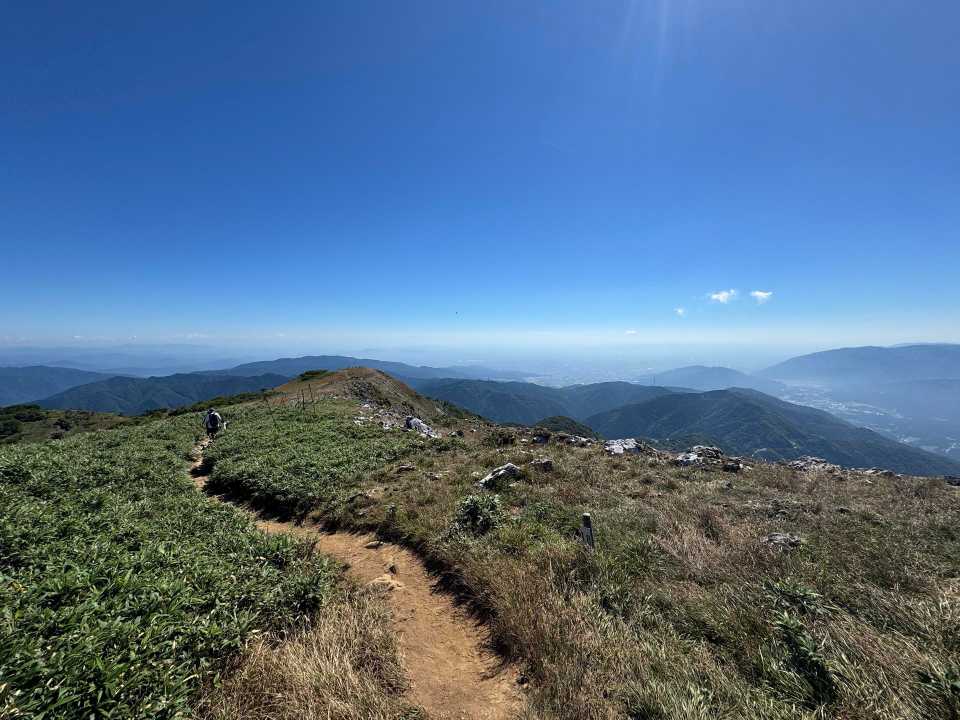 伊吹山 周回コース | 9合目から始まる、花と琵琶湖の日本百名山の地図
