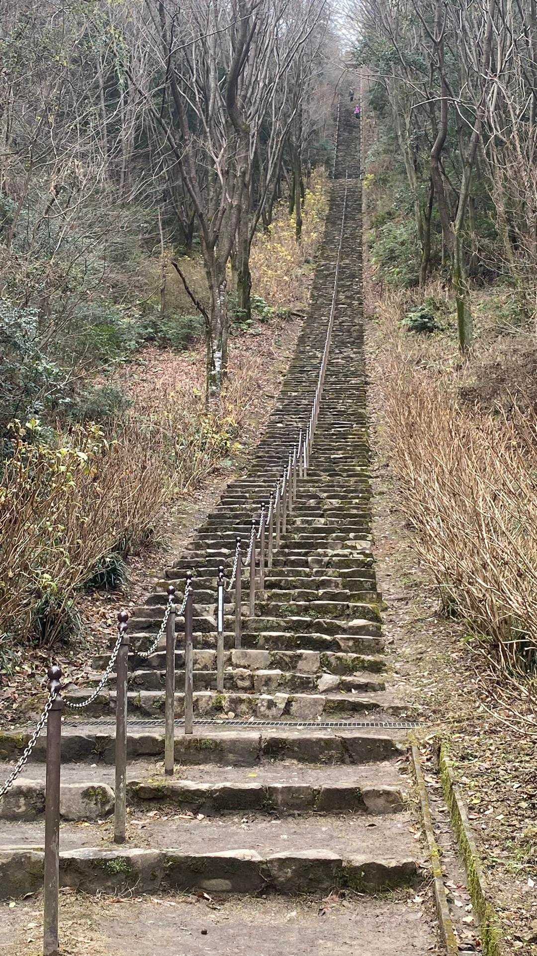 ふたかみパーク當麻バス停-ながめ坂-二上山-第二十六経塚「 往復コースの写真