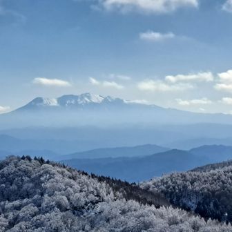 存在感MAX 御嶽山🏔️