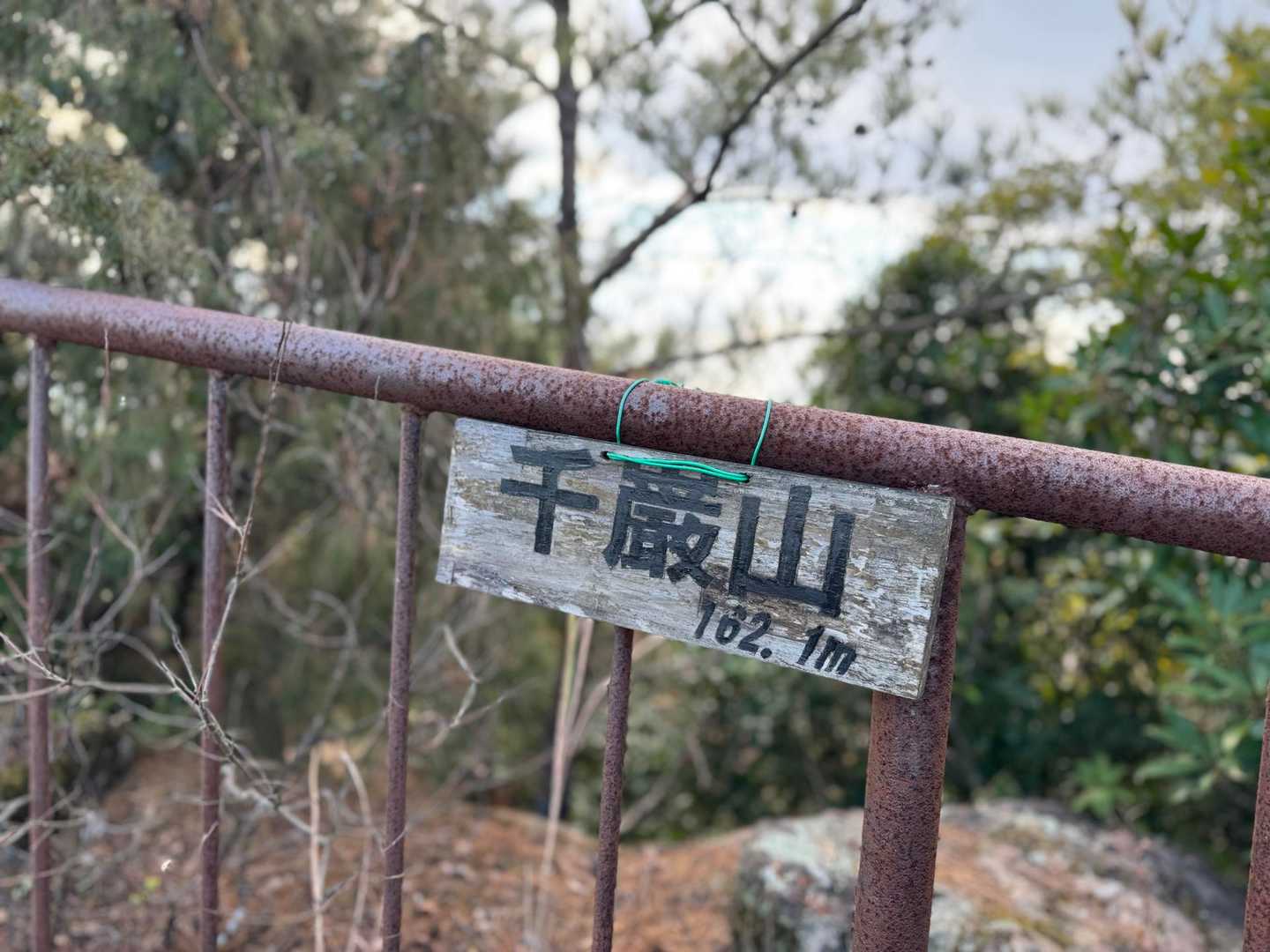お久しぶりの千厳山