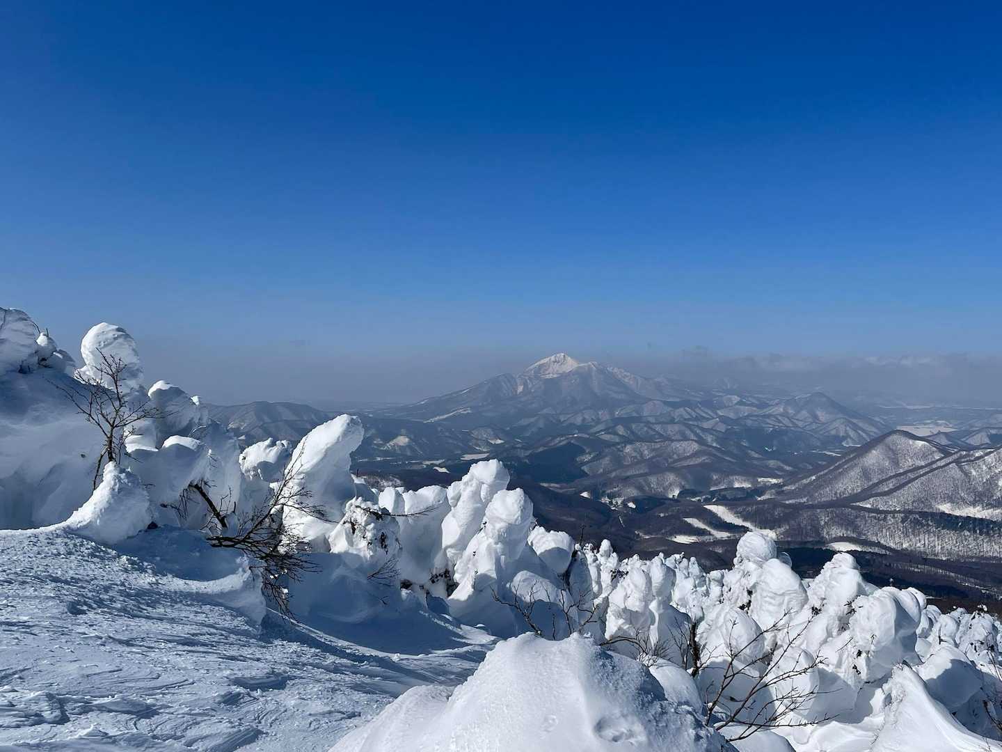横向登山口 往復コースの写真