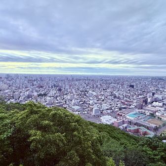 札幌市内一望できます！条件があえば十勝連峰や大雪山なども見られるだとか